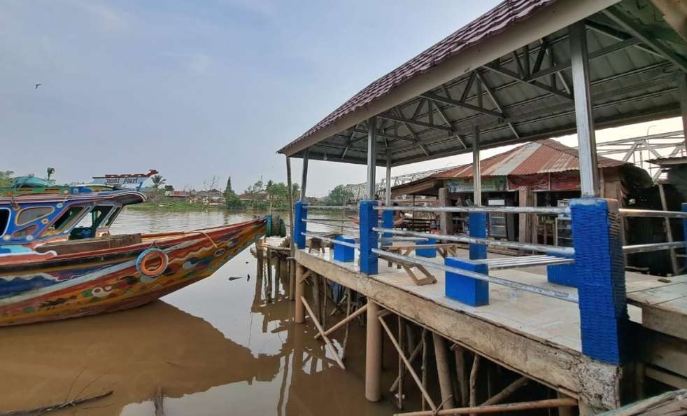Sudah Dibenahi, Dermaga Pelabuhan Penumpang Sungai Lilin Makin Nyaman, Berharap Dibuat Musollah dan WC Umum