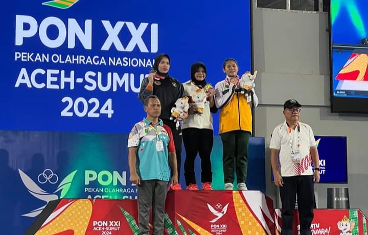 Indah Afriza, Alumni PPLP-D Muba Raih Medali Emas di PON XXI Aceh-Sumut 2024