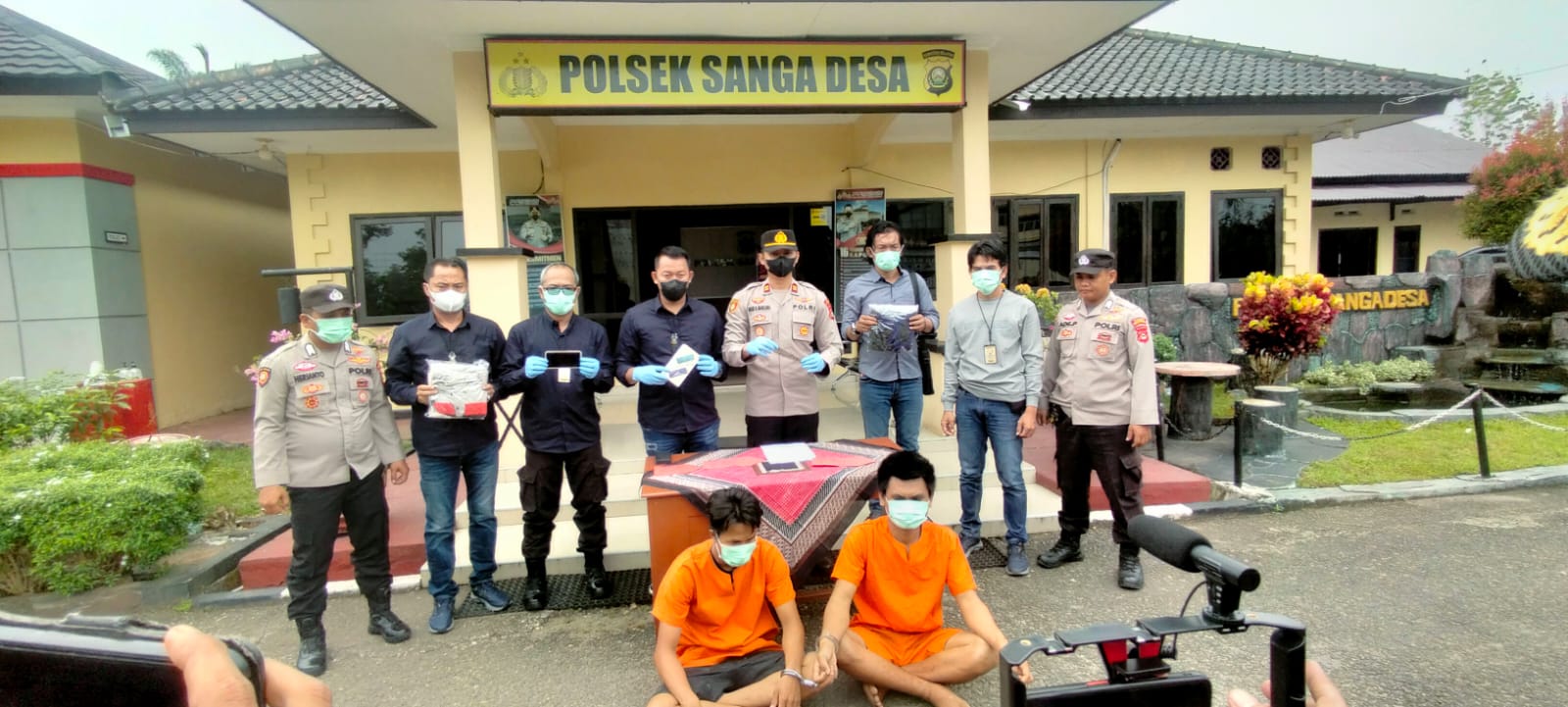 Polsek Sanga Desa Amankan Pelaku Curas