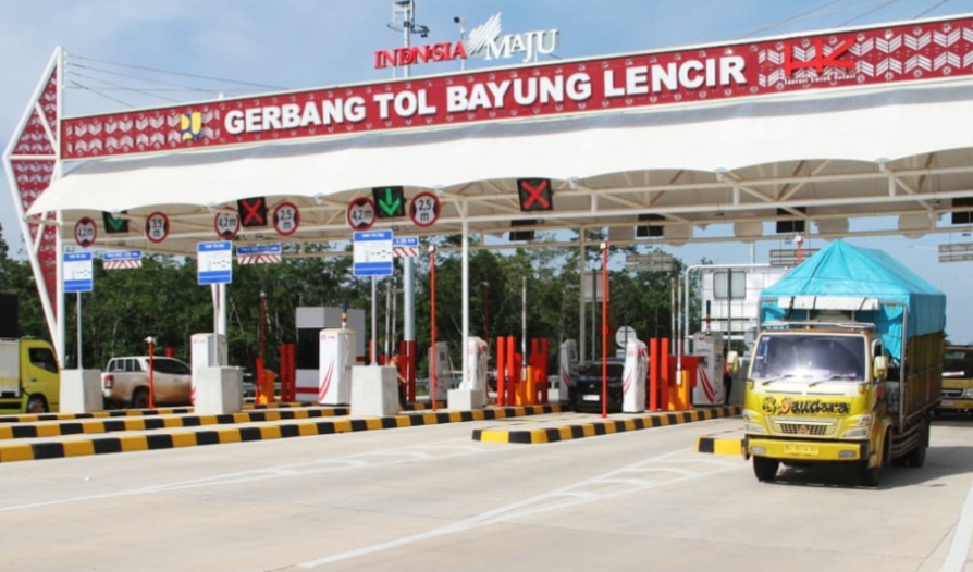 Long Weekend Imlek 2026, Trafik Tol Bayung Lencir –Tempino Melonjak 50 Persen
