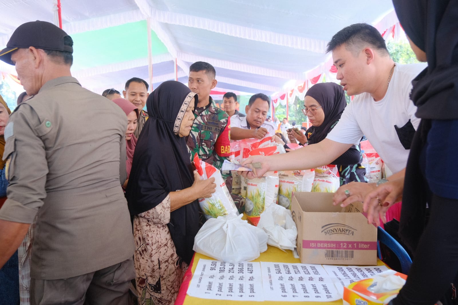 Operasi Pasar di Muba Terus Berlanjut, Kali Ini Giliran Kecamatan Lais