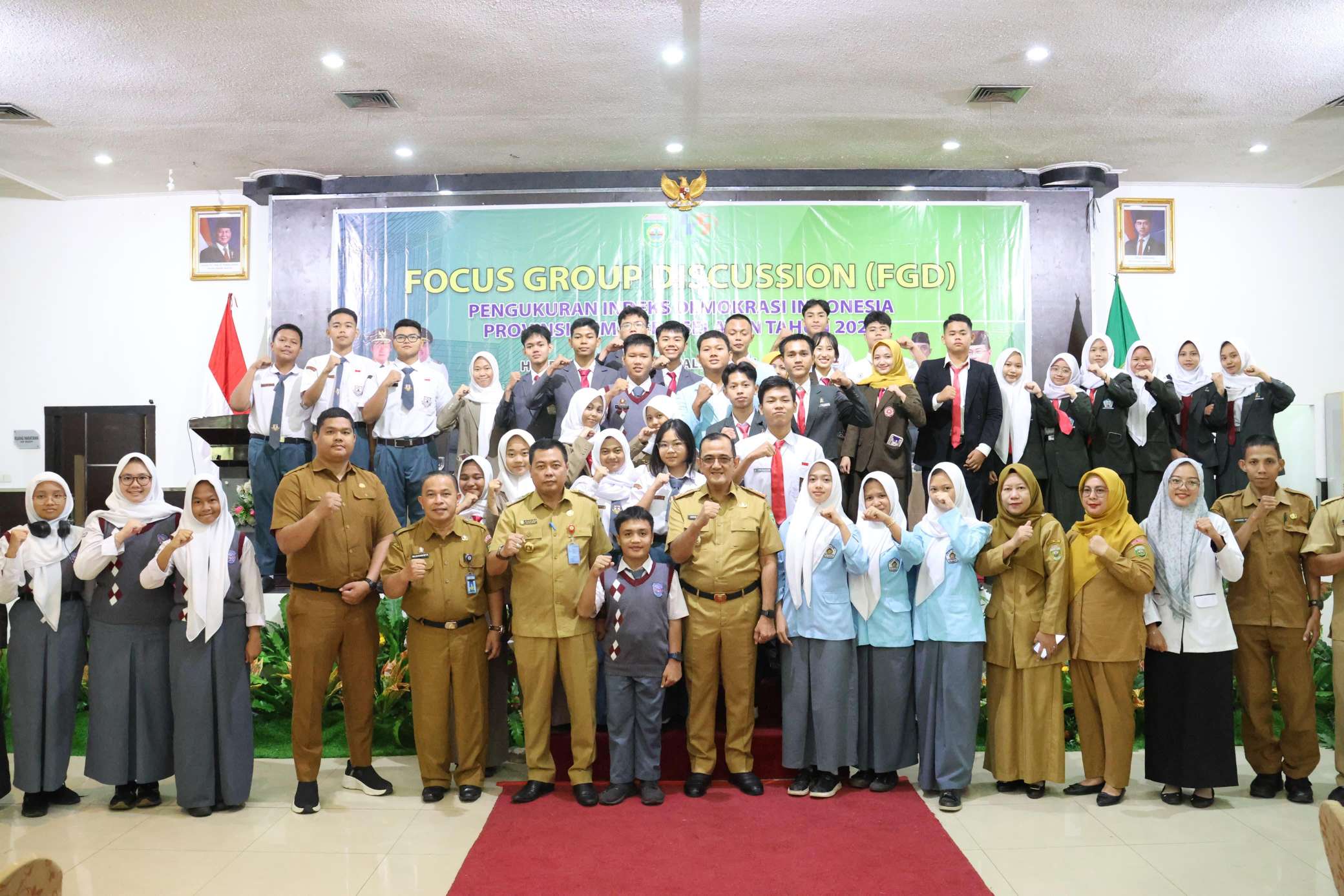 Sekda Sumsel Buka FGD Pengukuran IDI 2024, Dorong Penguatan Demokrasi Daerah