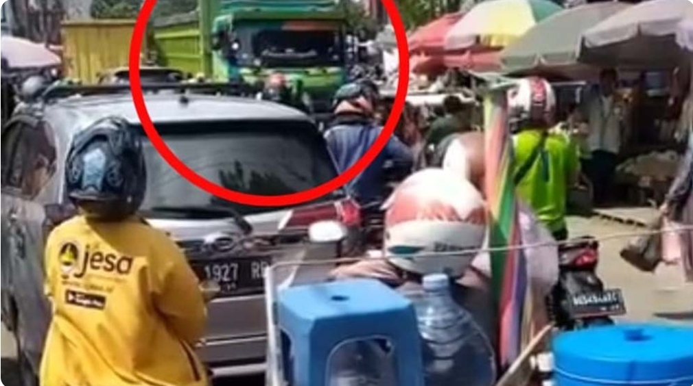 Masih Ada Truk Odol Tertangkap Langgar Aturan dan Jam Melintas di Kota Palembang