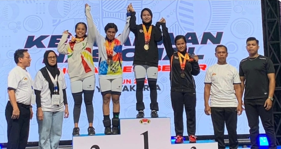 Lifter Muba Borong 11 Medali di Kejurnas Angkat Besi 2025