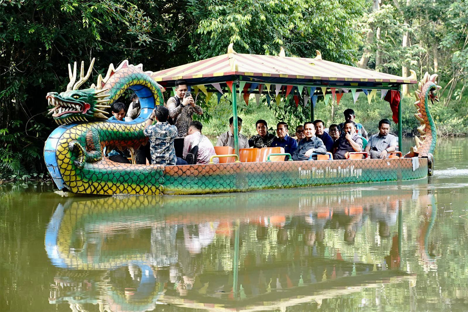 Pj Gubernur Sumsel dan Pj Walikota Palembang Tinjau Taman Kota dan Tempat Wisata