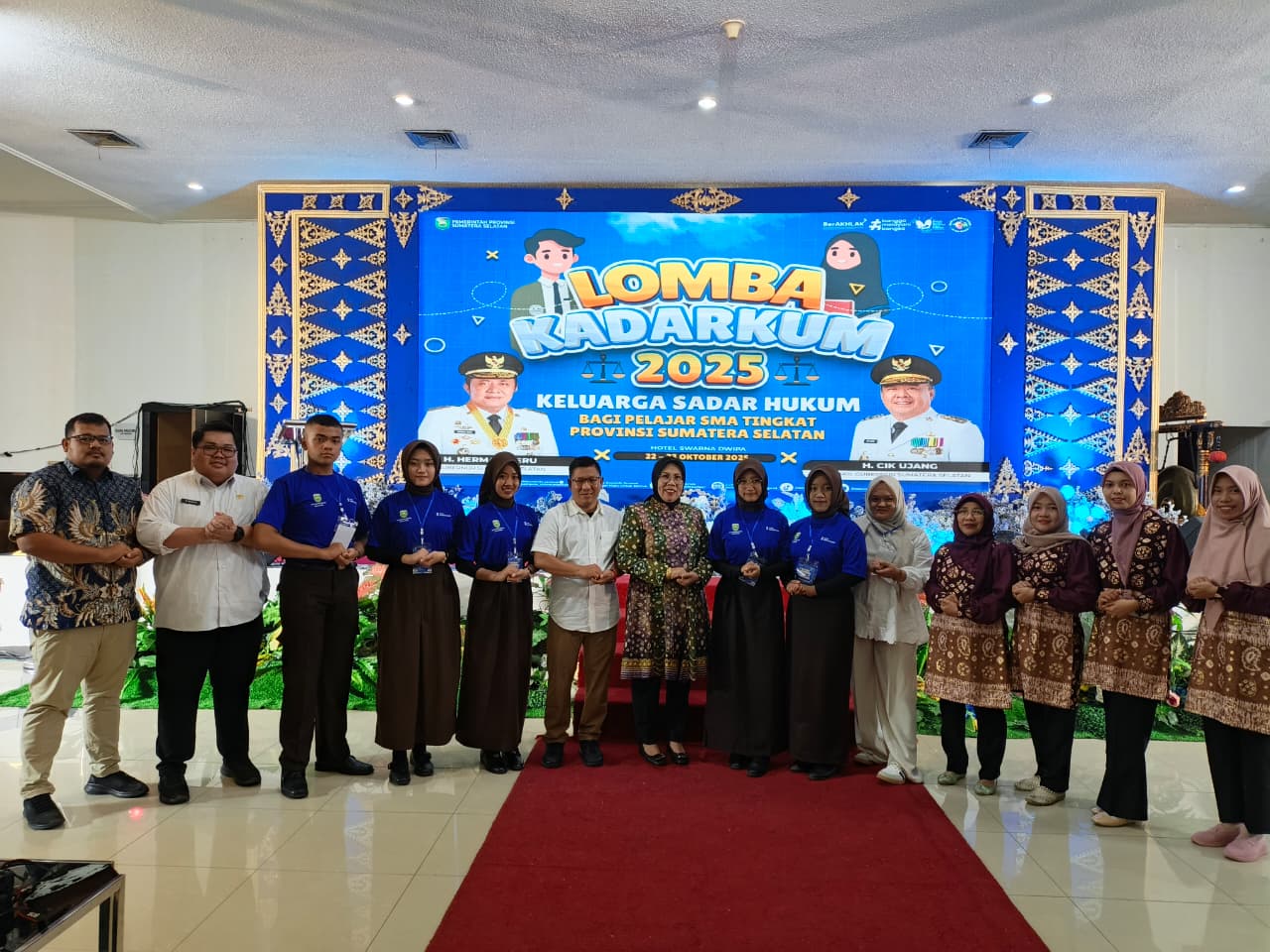 Tim KADARKUM Muba Tembus Semi Final, Siswa SMAN 2 Sekayu Raih Penghargaan dari Gubernur Sumsel
