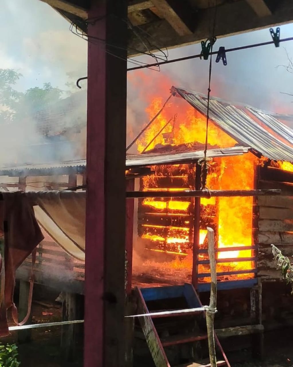 Satu Rumah di Musi Banyuasin Ludes Terbakar, Ini Penyebabnya