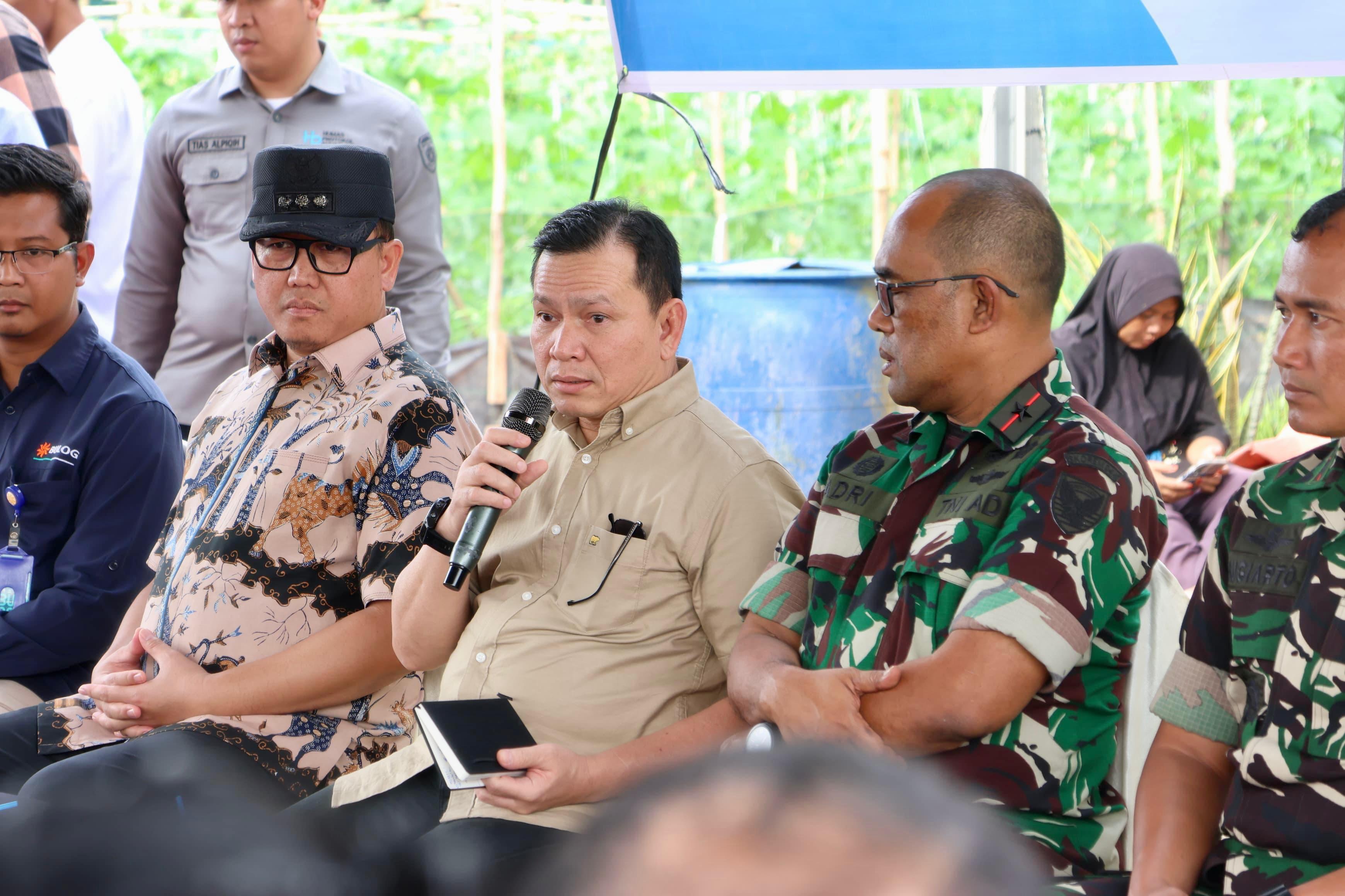 Pj Gubernur Sumsel Harapkan  Bulog Maksimalkan Penyerapan Gabah Petani Disaat Puncak Panen Raya