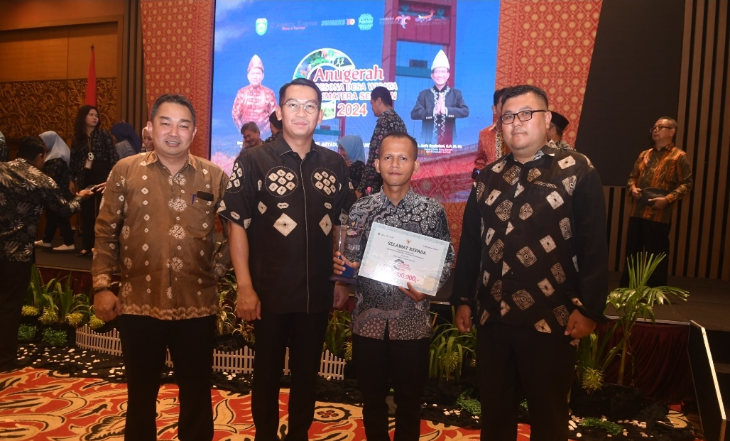 Desa Mulyo Rejo Raih Juara 2 Kategori Souvenir, Dalam Anugerah Pesona Desa Wisata Sumatera Selatan 2024