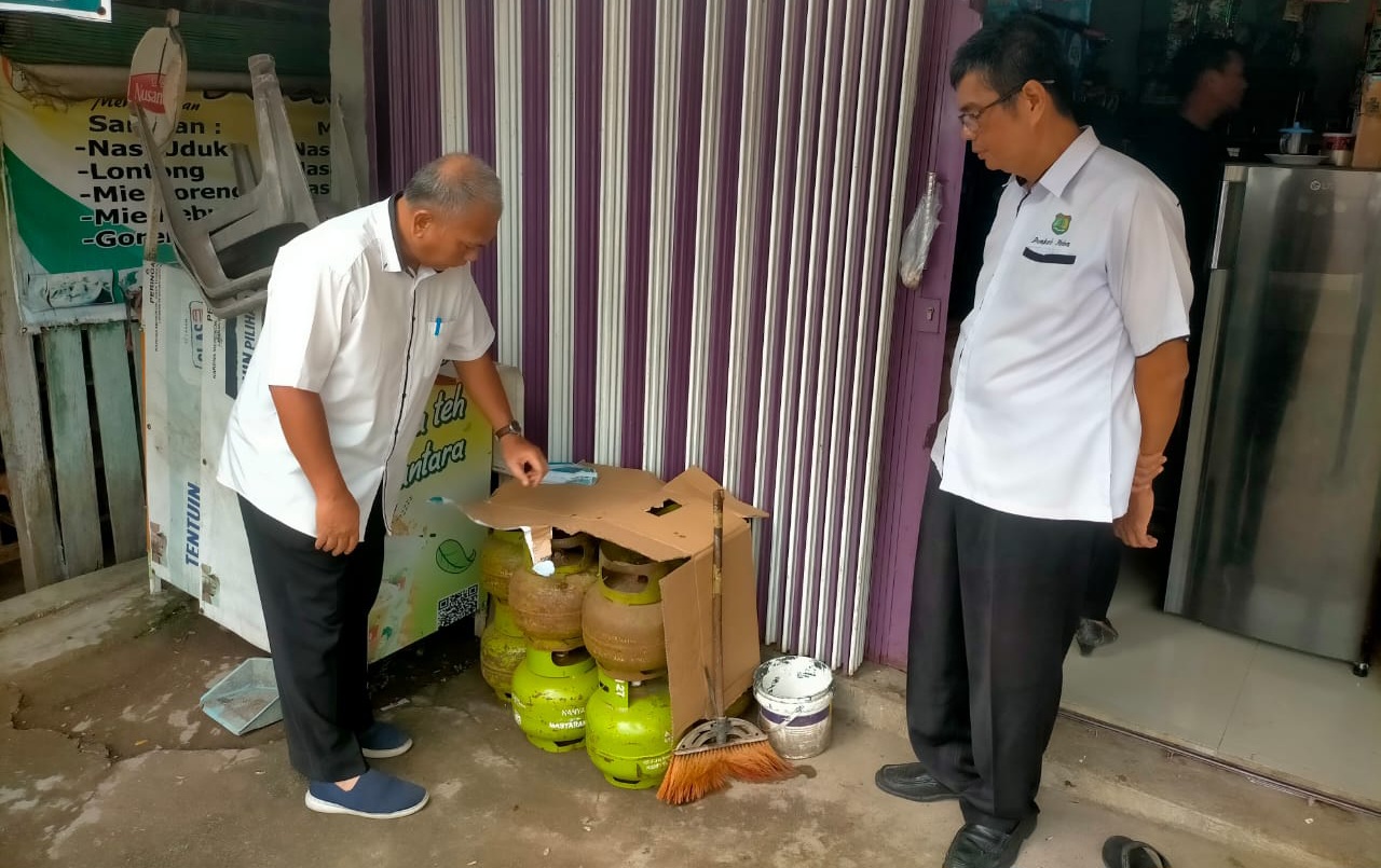 Tindak Lanjut Instruksi Presiden RI Prabowo, Gas Melon LPG 3 KG Telah Tersedia di pengecer di Muba