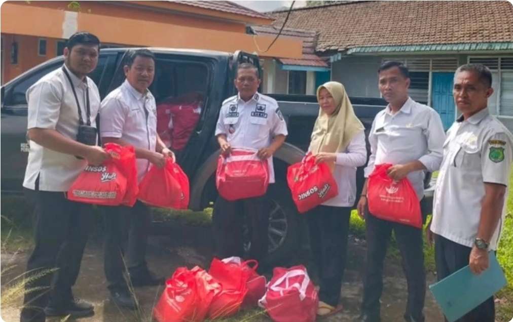 Dinsos Muba Salurkan Buffer Stok Bencana untuk Kecamatan Lalan, Perkuat Kesiapsiagaan di Wilayah Pesisir