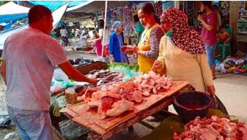 Mengejutkan, Harga Daging Ayam Di Wilayah Muba Ini Hampir Menyentuh Angka 40 Ribu Perkilo