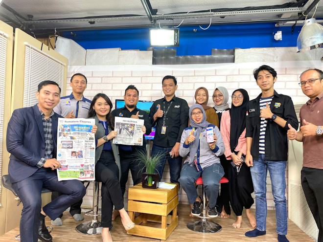 Sumatera Ekspres  Launching Koran Online
