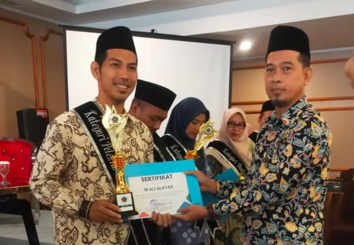 M Ali Alatas Penyuluh Agama Islam Asal Muratara, Raih Penghargaan Tingkat Provinsi Sumatera Selatan