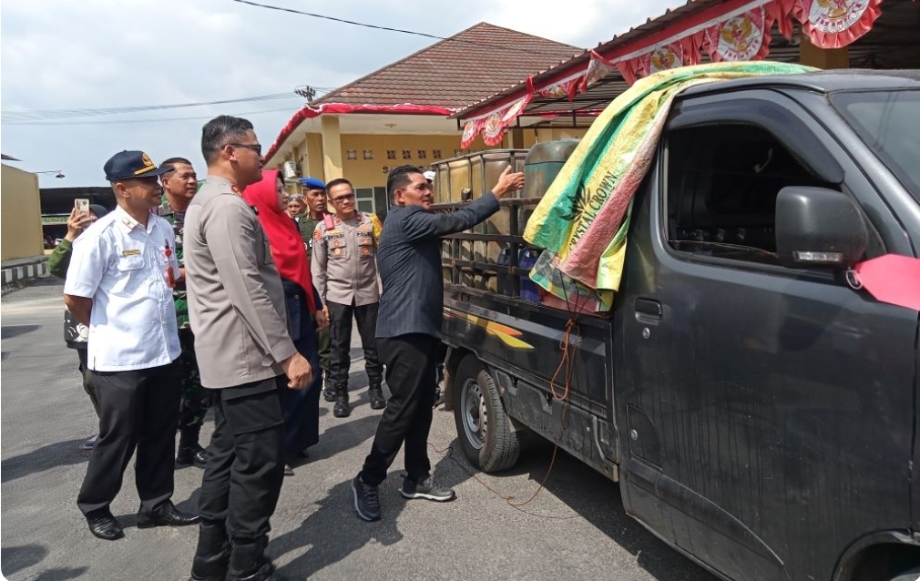 3 Mobil Pickup Bawa BBM Produksi Muba Diamankan Polres Prabumulih, 6 Orang Ikut Diciduk