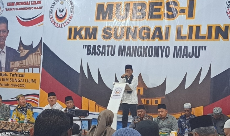 Tafrizal Terpilih Aklamasi Pimpin IKM Sungai Lilin, Siapkan Program Ekonomi hingga Budaya