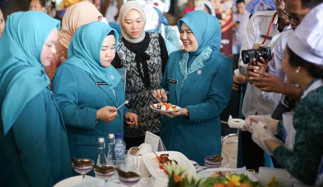 TP PKK Muba Boyong 3 Juara, Dalam Lomba Masak, Peringati HKG PKK ke-52 Tingkat Provinsi Sumsel