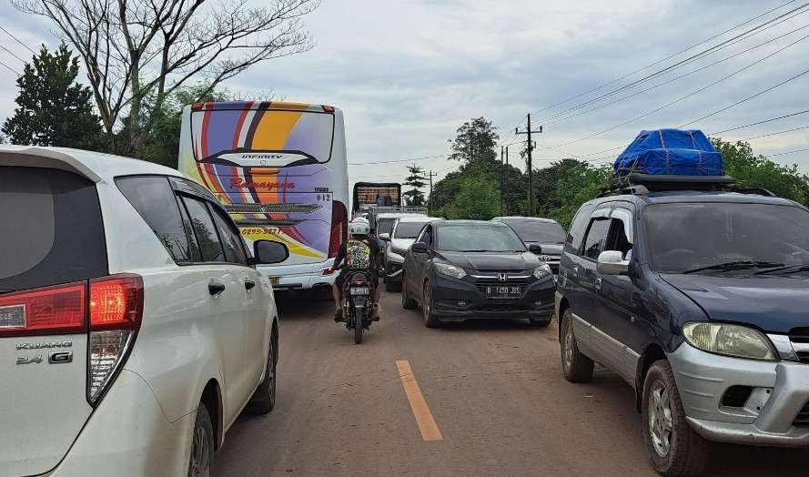 Pemprov Sumsel Waspadai Kemacetan, Saat Arus Balik di Jalintim Palembang - Jambi