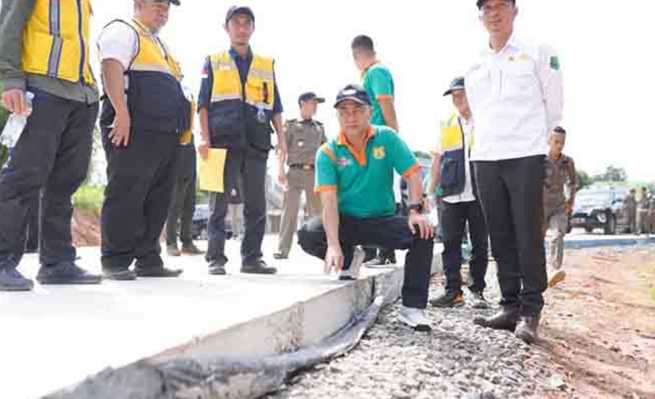 Belasan Tahun, Akhirnya Jalan Desa Supat- Letang Dibangun 