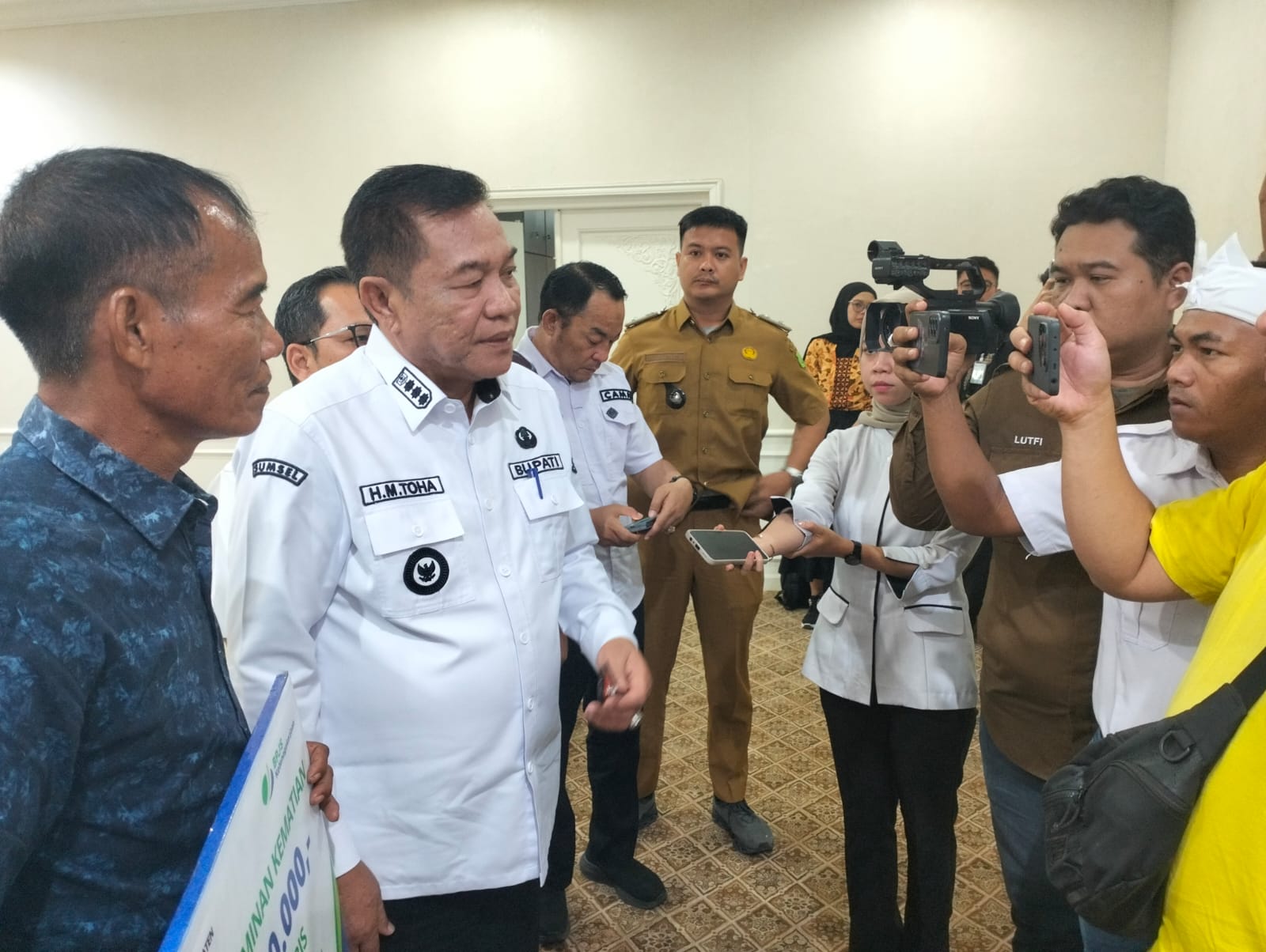 Bupati Muba Tegaskan Tidak Ada Hubungan Keluarga dengan Terlapor, Pemkab Dukung Proses Hukum