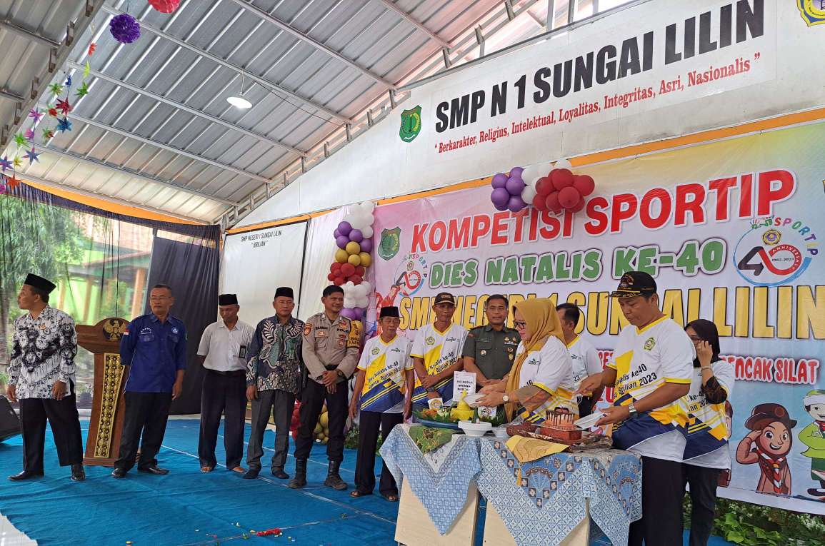 SMP N 1 Sungai Lilin Sukses Gelar Kompetisi Sportif, Dalam Rangka Dies Natalis Ke-40