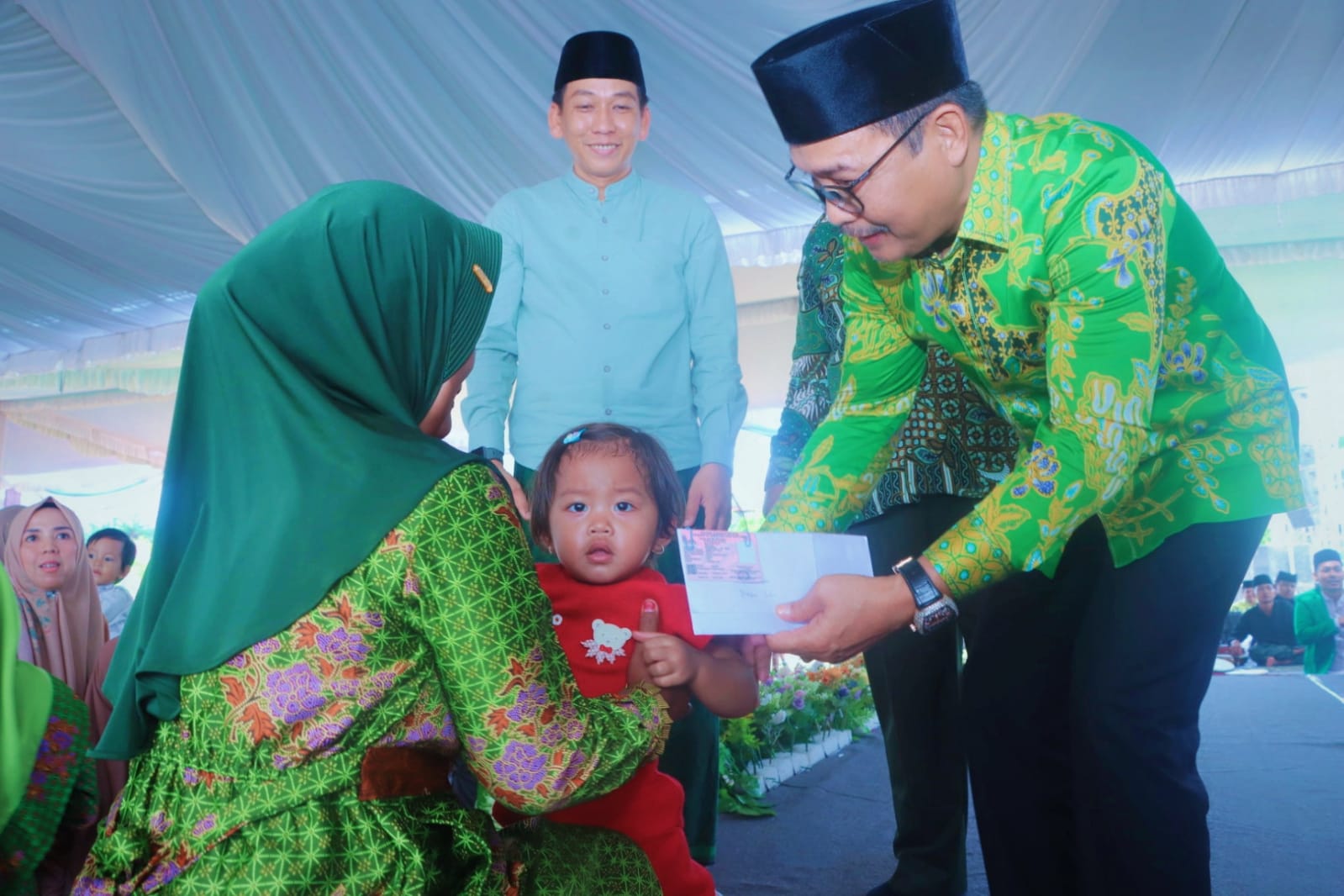 Tahun Baru Islam di Tungkal Jaya Meriah, Wabup Rohman Ajak Warga Bangun Muba Lewat Keimanan