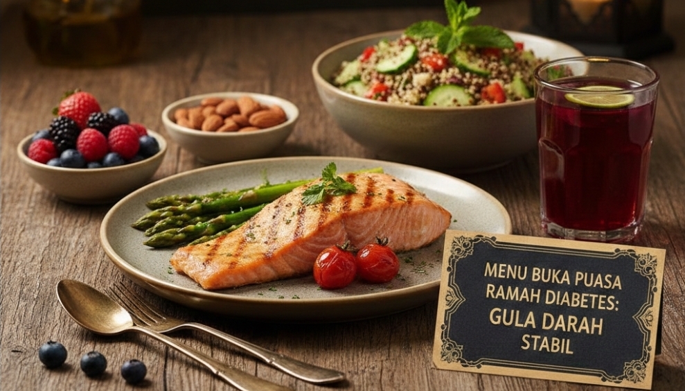 Puasa Tetap Aman, Ini 7 Menu Buka Puasa Ramah Diabetes agar Gula Darah Tetap Stabil