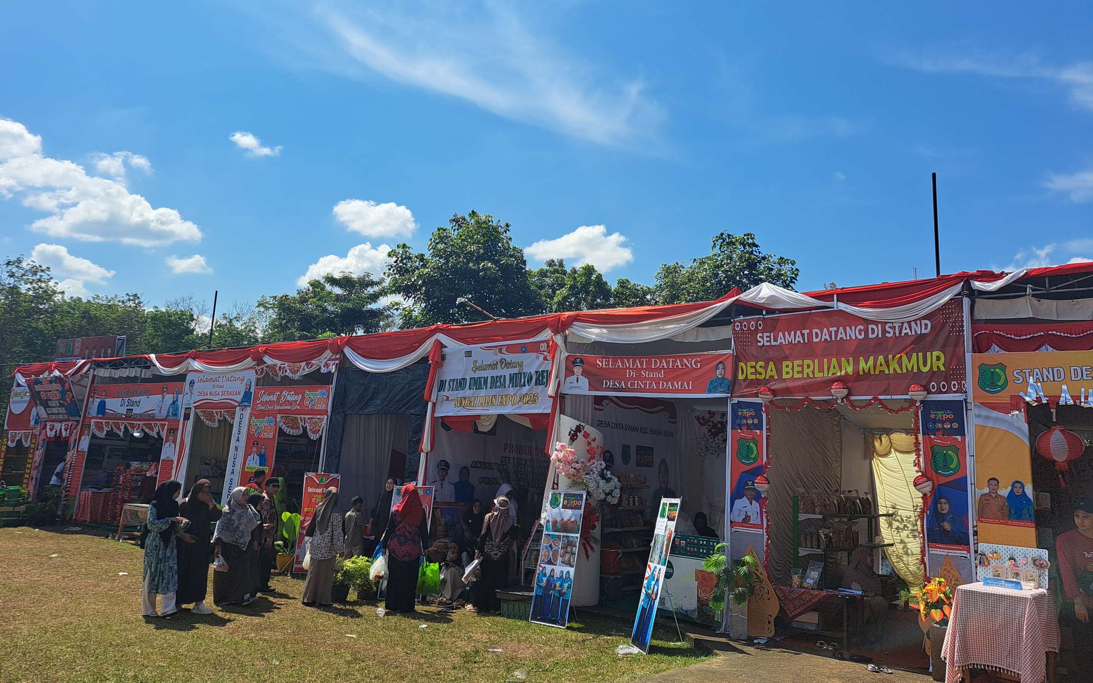 Sungai Lilin Expo 2025 Cukup Banyak Dikunjungi, Transaksi UMKM Capai Jutaan Rupiah