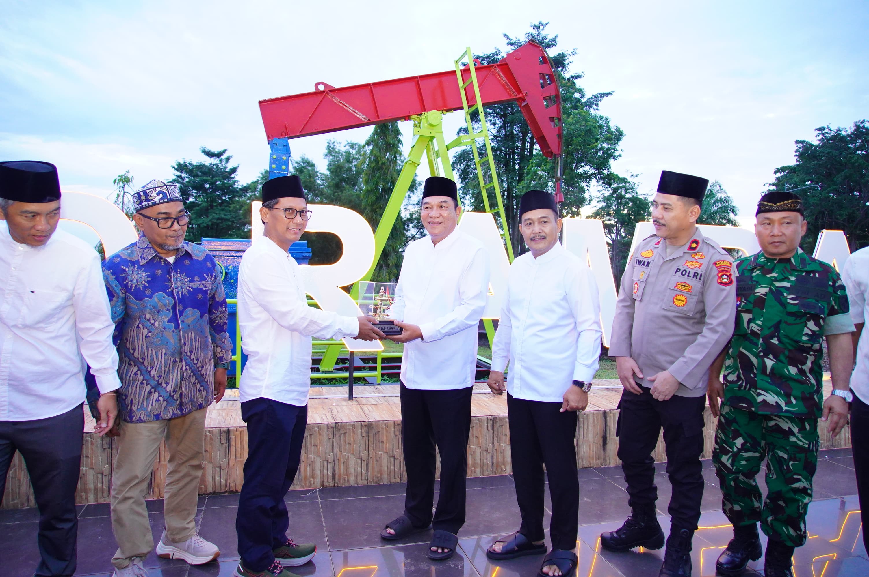 Harmoni Merangkul Energi, Bupati Muba Hadiri Safari Ramadhan di Pertamina EP Ramba Field