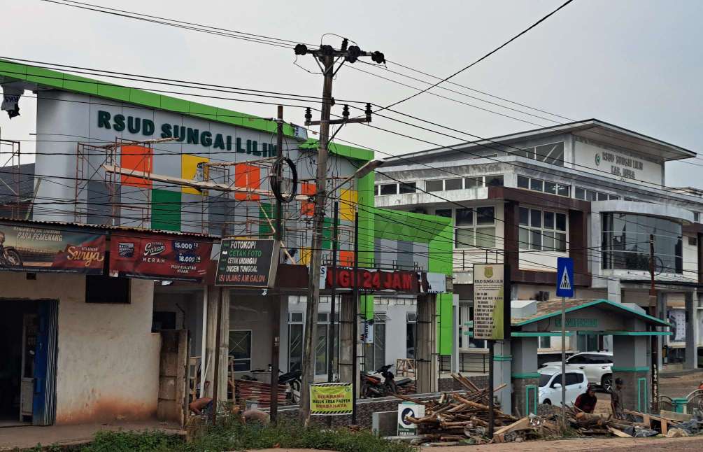 Bangunan UGD RSUD Sungai Lilin Sudah Hampir Rampung, Pengunjung Keluhkan Parkir Kendaraan