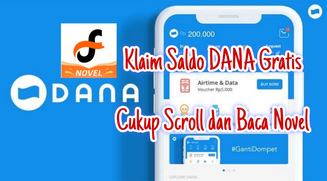 Hobi Baca Novel Bisa Jadi Cuan, Melalui Aplikasi Penghasil Saldo DANA, Buruan Gratis!