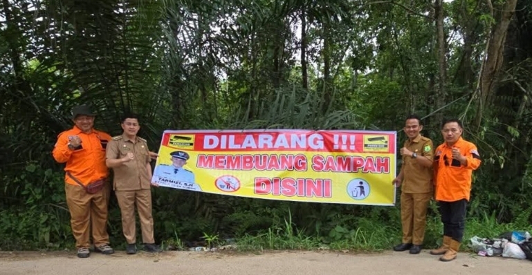 Warga Babat Toman Keluhkan Sampah dan Juga Lampu Jalan, Ini Langkah Pihak Kecamatan