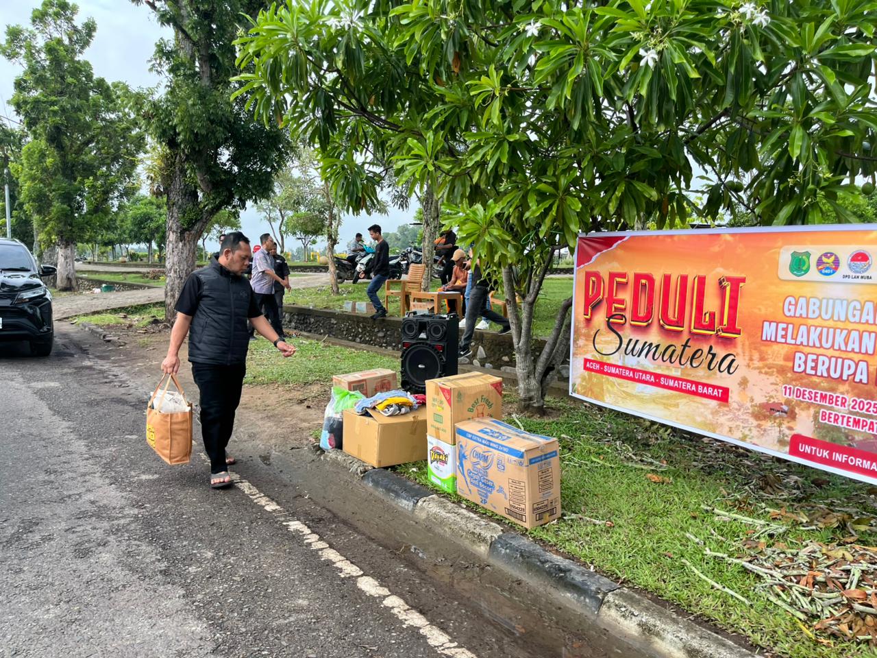 Warga dan Pejabat Muba Kompak Galang Baju Layak Pakai untuk Korban Bencana Sumatera
