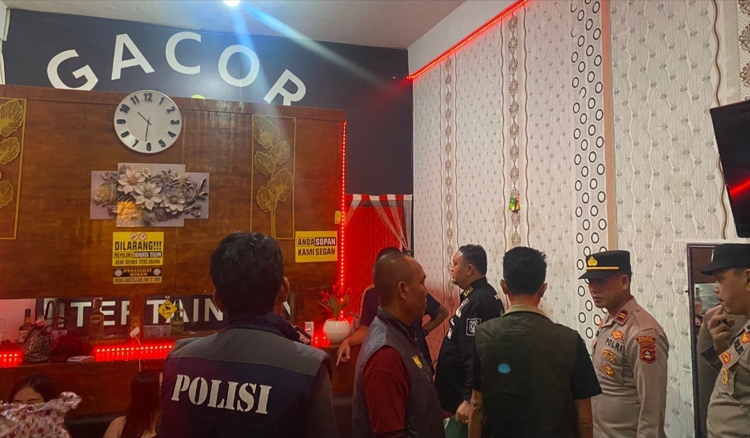 Jelang Ramadan, Kecamatan Sungai Lilin dan Polsek Tertibkan Usaha Karaoke