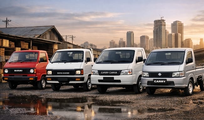 Evolusi Suzuki Carry, Kendaraan Niaga Legendaris dari Truntung hingga Era Modern 2026
