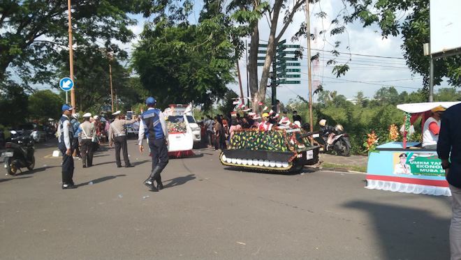 Dua Tahun Vakum, Karnaval dan Kendaraan Hias Muba Kembali Digelar