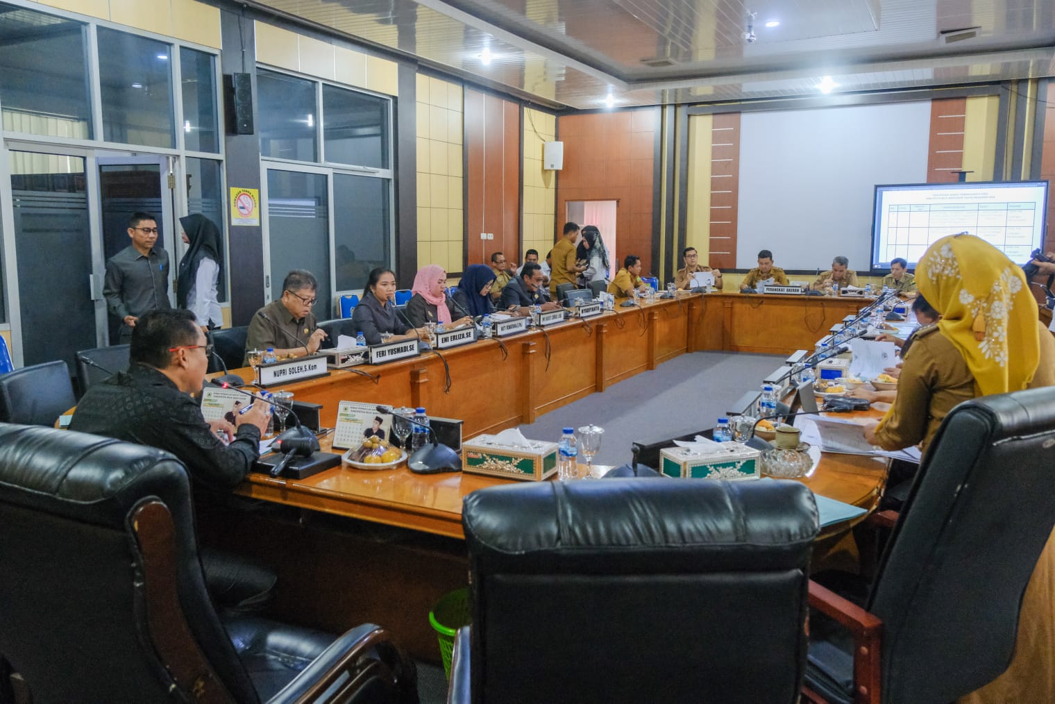 Eksekutif - Legislatif Sepakati Jadwal Pembahasan R-APBD Muba TA 2024 dan Rencana Kerja DPRD