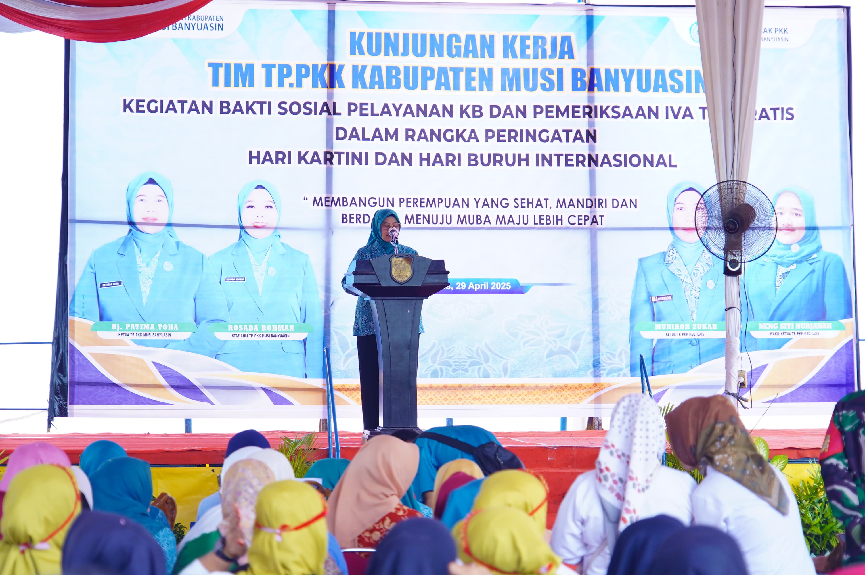 Peringati Hari Kartini, Ketua TP PKK Hj Patimah Toha Harapkan Kartini Masa Kini Harus Tangguh