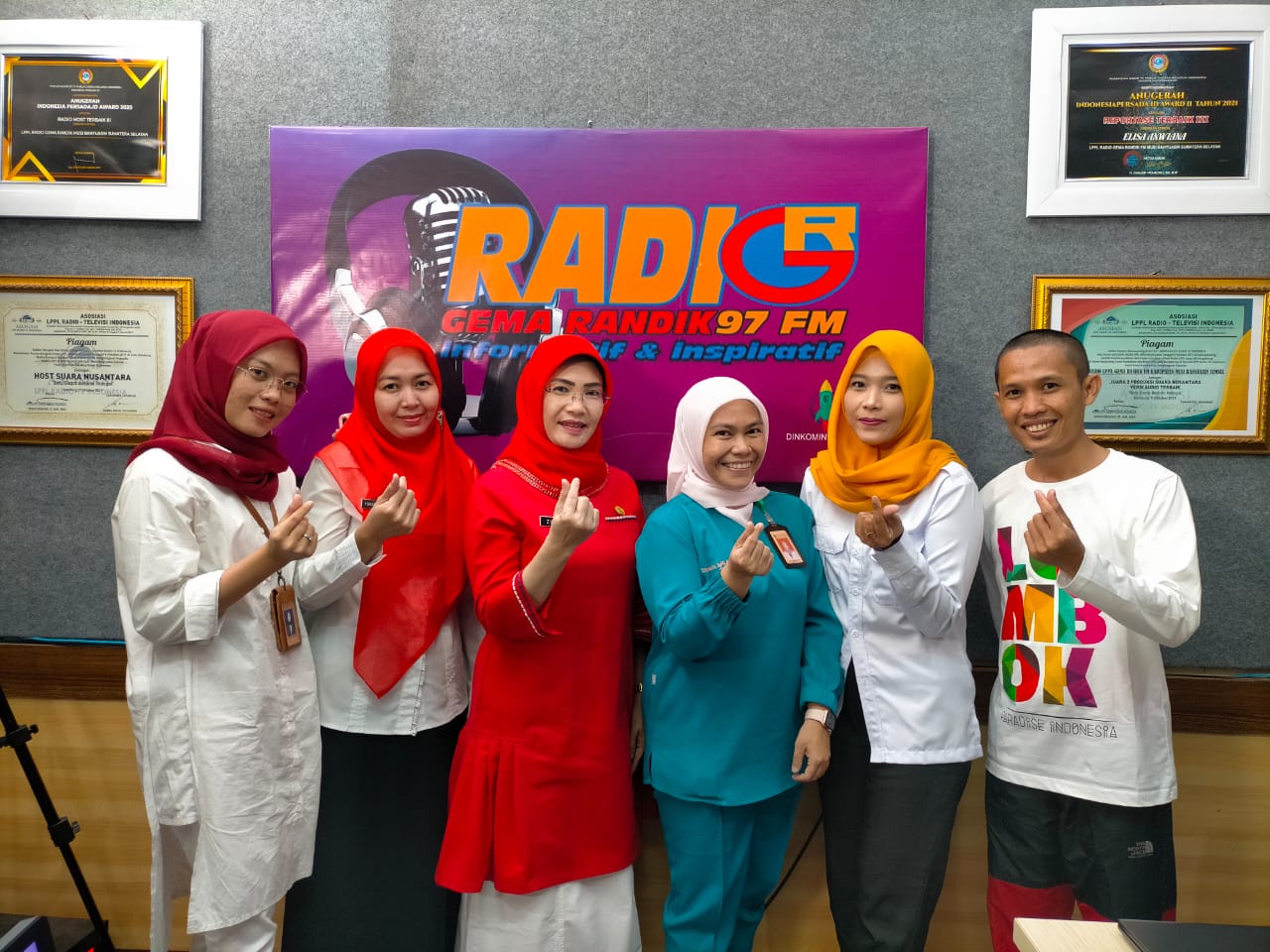 Sambut Hari Kemerdekaan dengan SADARI datangi Radio GR