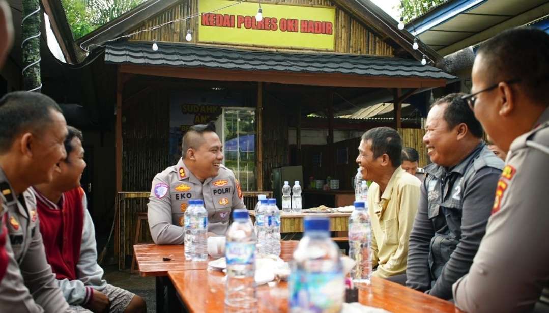 Inovasi Humanis, Polres OKI Hadirkan Steam Motor dan Pompa Angin Gratis untuk Warga