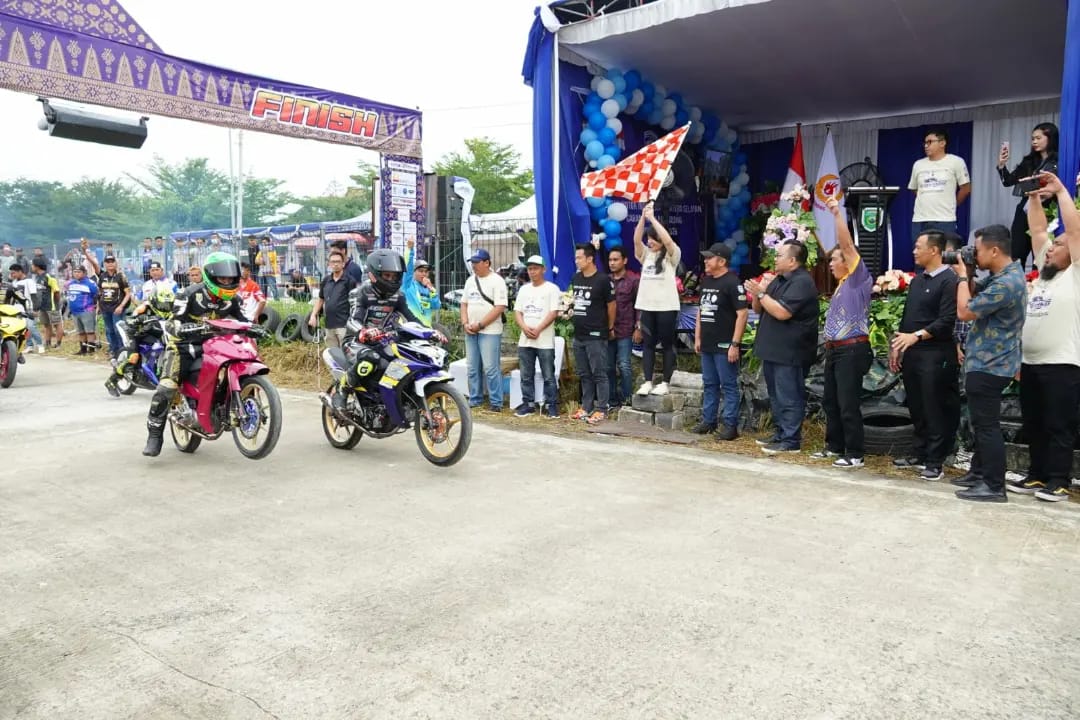 Peringati Hari Anti Narkotika, IMI Kota Palembang Gelar Gubernur Cup Race, Diikuti 350 Peserta 