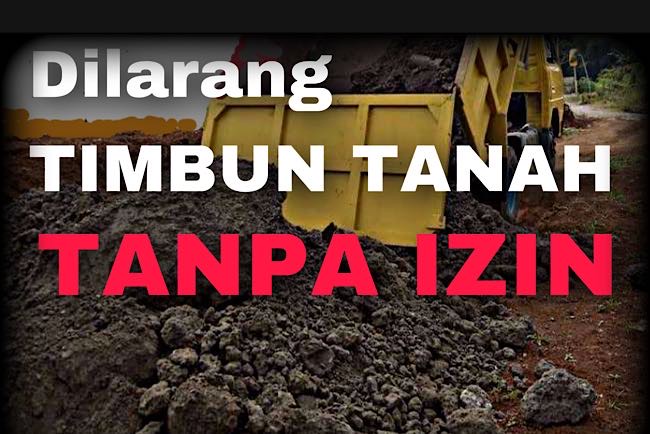 Tidak Izin Saat Timbun Lahan, Warga Palembang Bisa Kena Sanksi Denda Rp 50 Juta dan Penjara, Ini Alasannya...