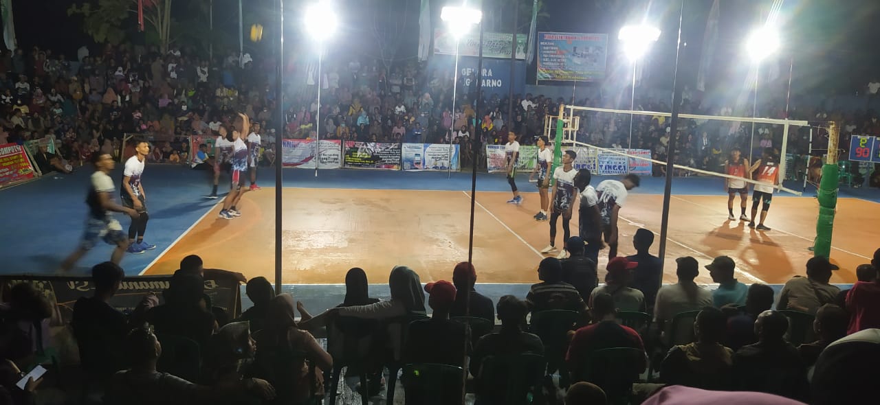 Hari ini Pertandingan Final Turnamen Voli di Mulyo Rejo, Dihadiri Langsung PJ Bupati Muba