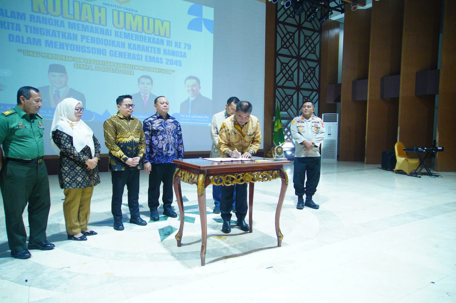 Pemkab Muba Teken MoU Program Sarjana Hafidzpreneur, Dorong Pendidikan Berkualitas untuk Generasi Emas