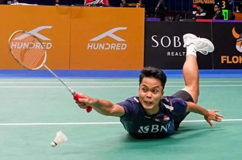 Ginting Sukses Pertahankan Gelar Singapore Open 2023, Kalahkan Anders Antonsen 