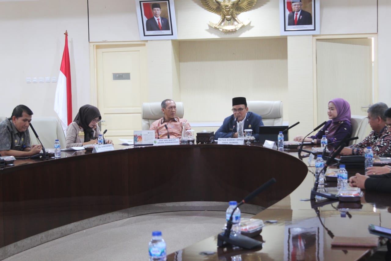 DinKominfo Muba dan Komisi I DPRD Sumsel Gelar Sosialisasi dan Monev SP4N-LAPOR di Muba