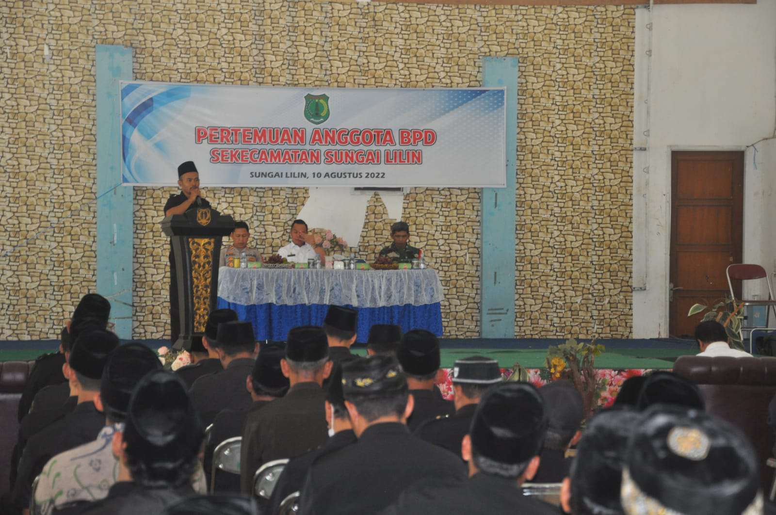 BPD Se Kecamatan Sungai Lilin Gelar Pertemuan Akbar