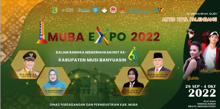 Muba Expo 2022, Dihibur Artis Hingga Diramaikan Ratusan Tenant UMKM