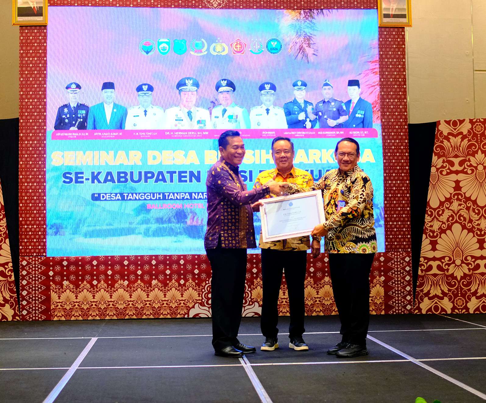 Muba Mantapkan Komitmen Wujudkan Desa Bersih Narkoba