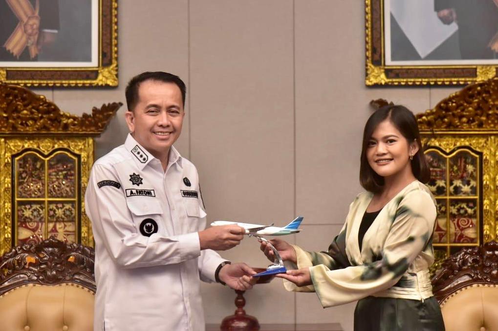 Pemberian Tarif Khusus Perjalanan Dinas ASN, Pemprov Sumsel Bakal Kerjasama Garuda Indonesia